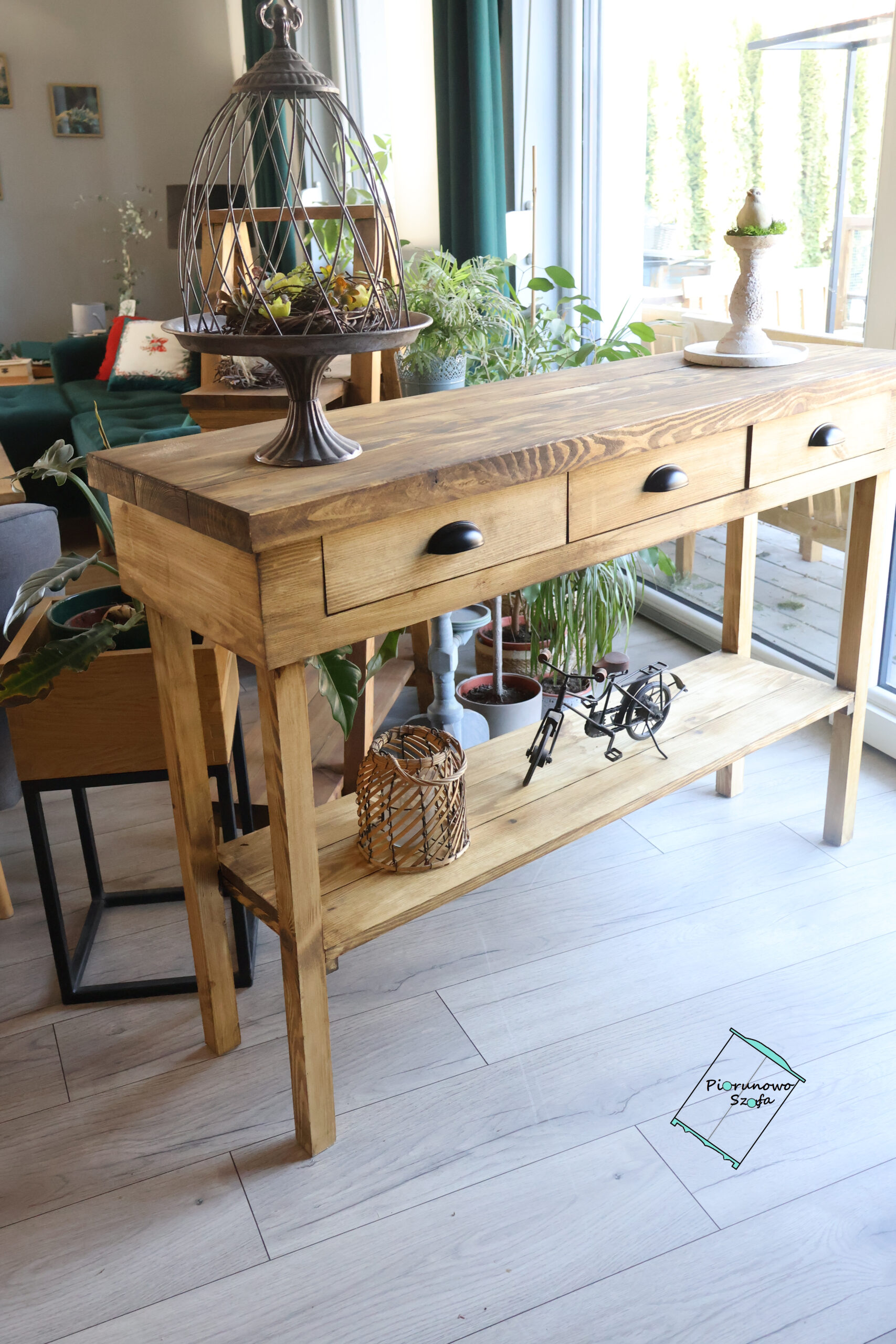 Komoda Vintage – retro z 3 szufladami