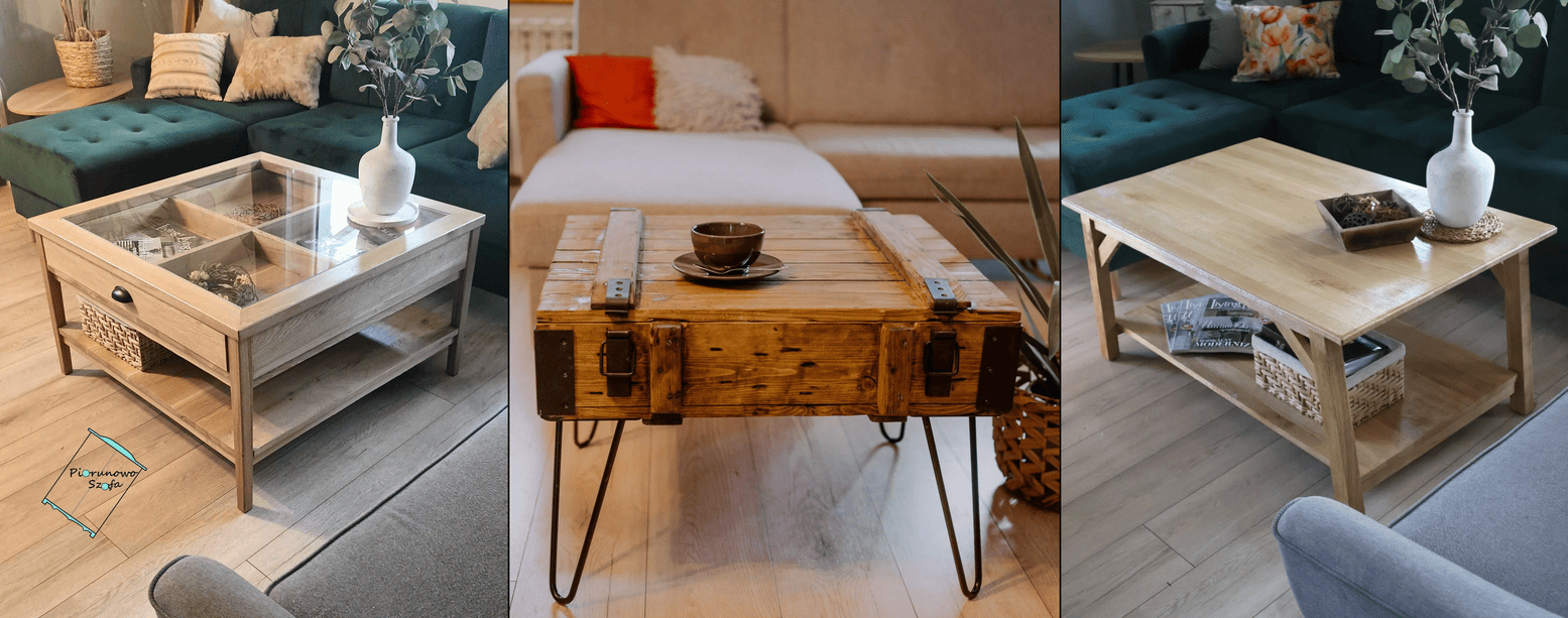 Read more about the article Styl wnętrza a forma stolika kawowego