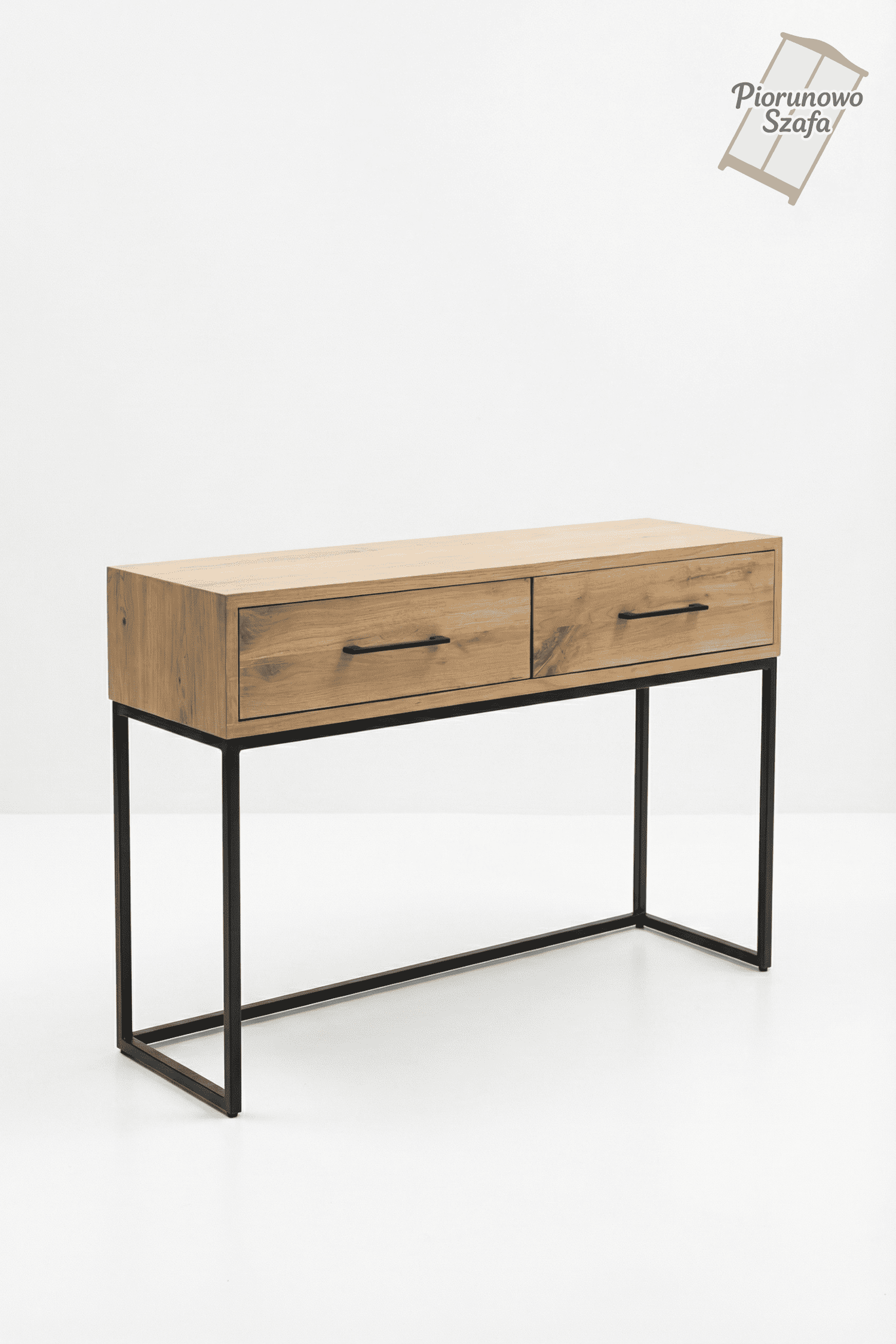 Sen – Dębowa konsola z szufladami