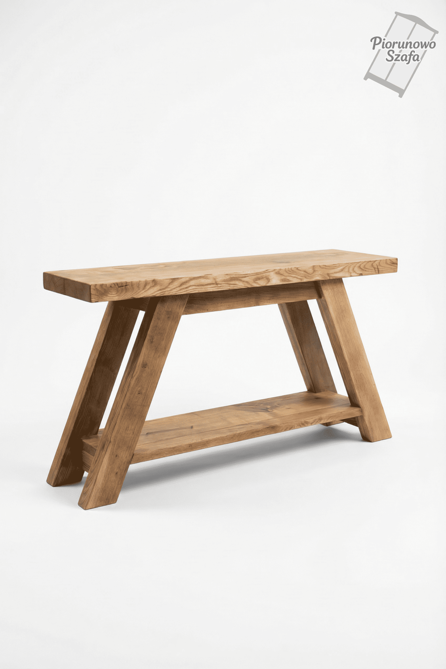 Ławka, siedzisko z litego jesionu Vintage