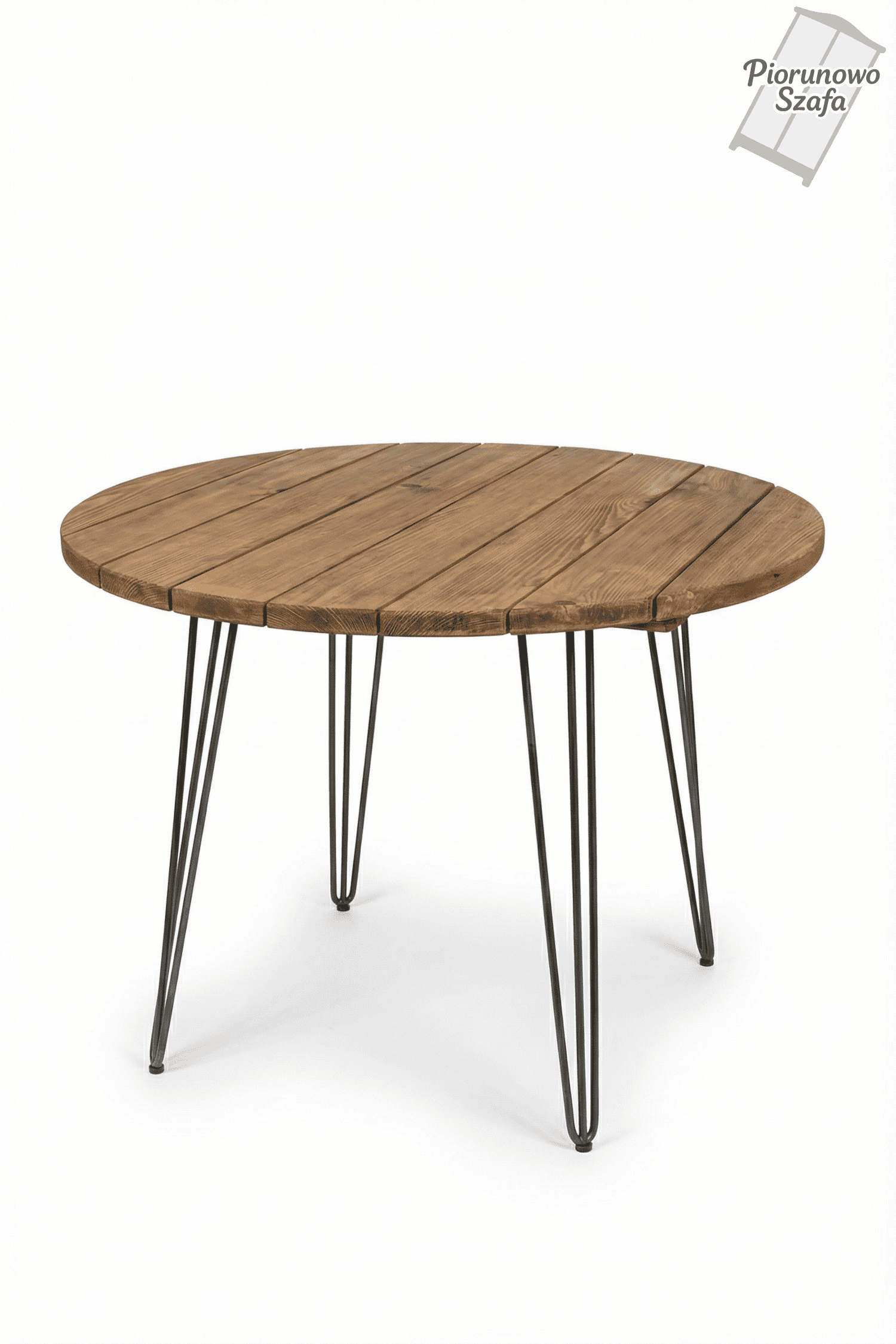 Stół loftowy okrągły