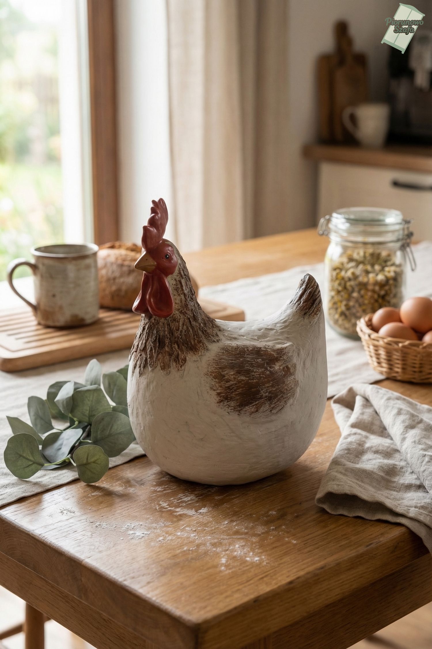 Figurka dekoracja ozdobna kogut