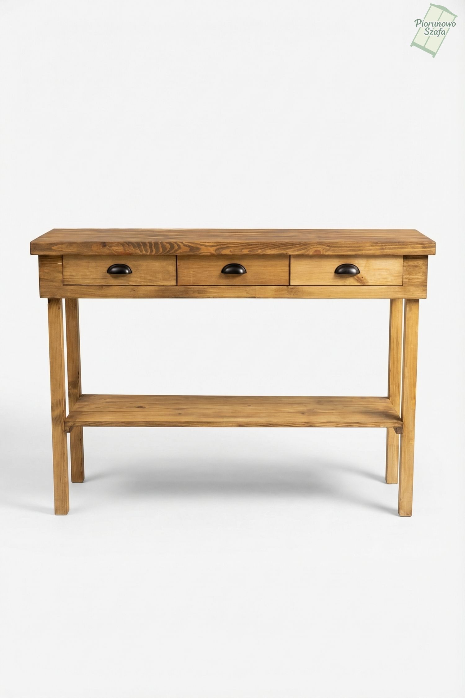 Komoda Vintage – retro z 3 szufladami - wizualizacja