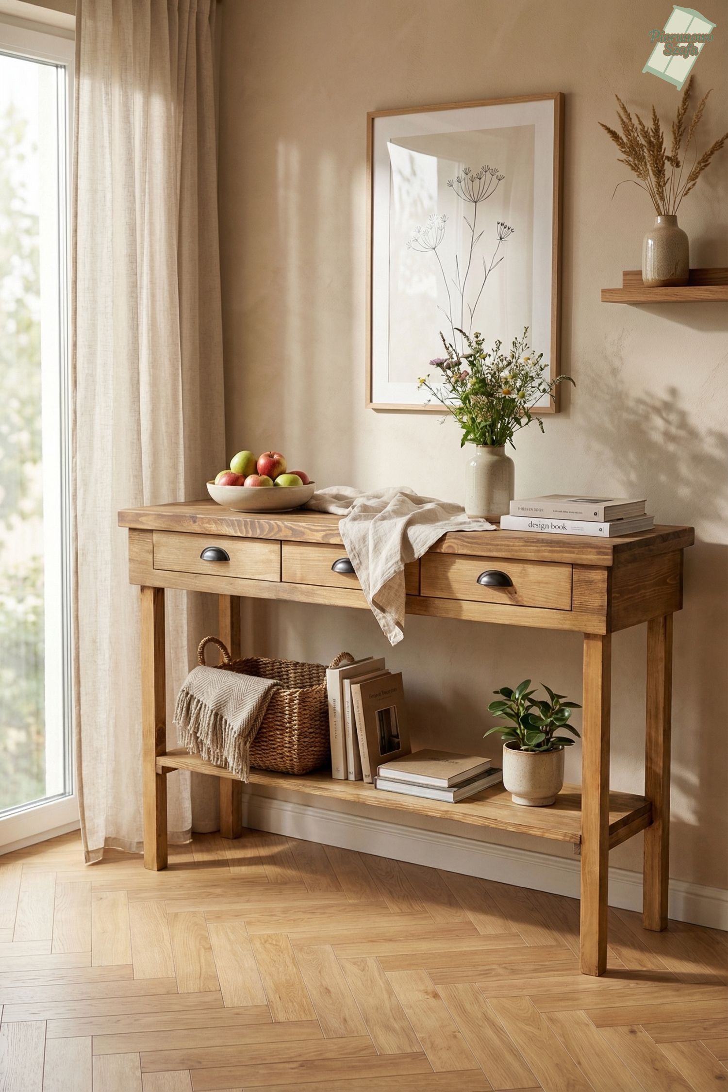 Komoda Vintage – retro z 3 szufladami